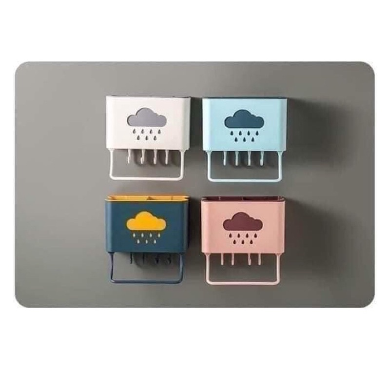 Kệ Đựng Đũa Thìa Nhà Bếp Hình Đám Mây Mưa Tiện Ích