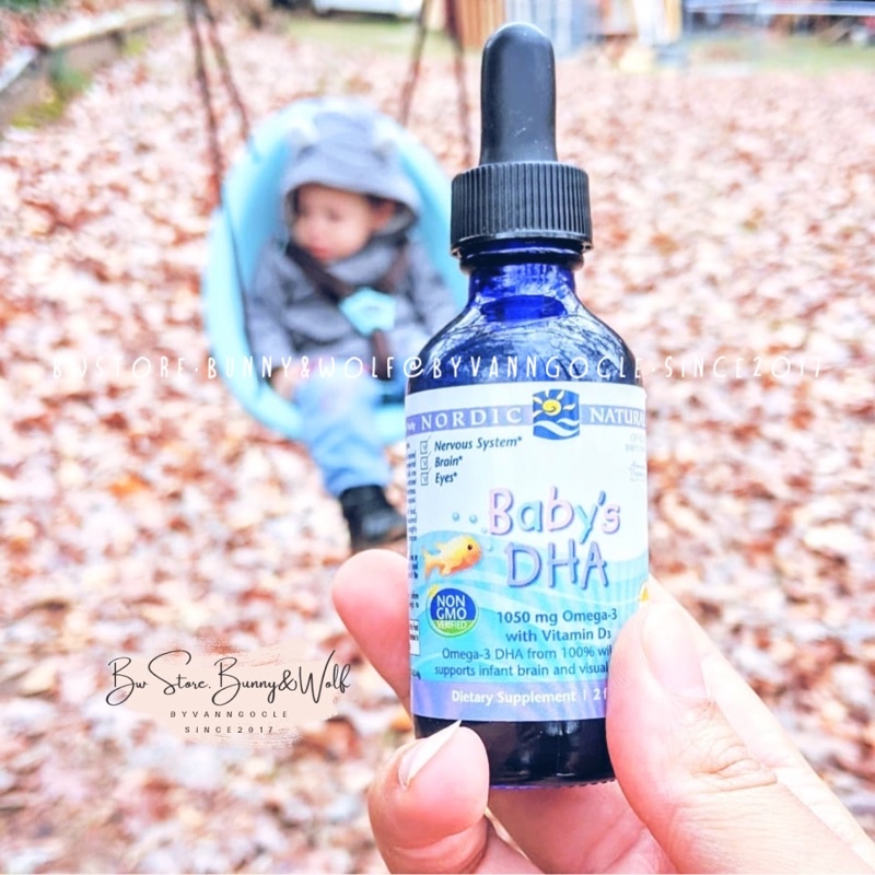 BABY's DHA / CHILDREN's DHA Nordic Naturals Mỹ cho bé - Chai 60ml / 119ml [ Hàng Air - Bw Store ]