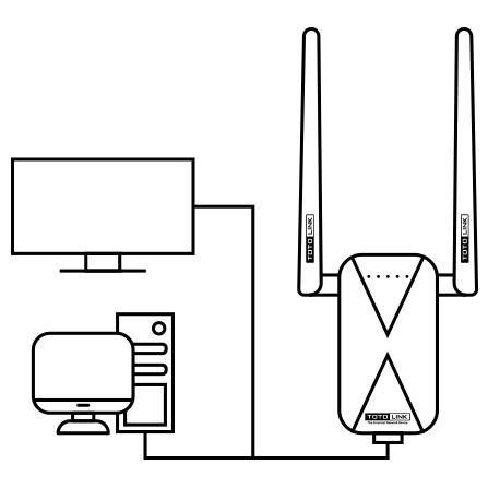 Repeater wifi Totolink EX1200T - Thiết bị mở rộng Wi-Fi băng tần kép AC1200 - hàng chính hãng | WebRaoVat - webraovat.net.vn