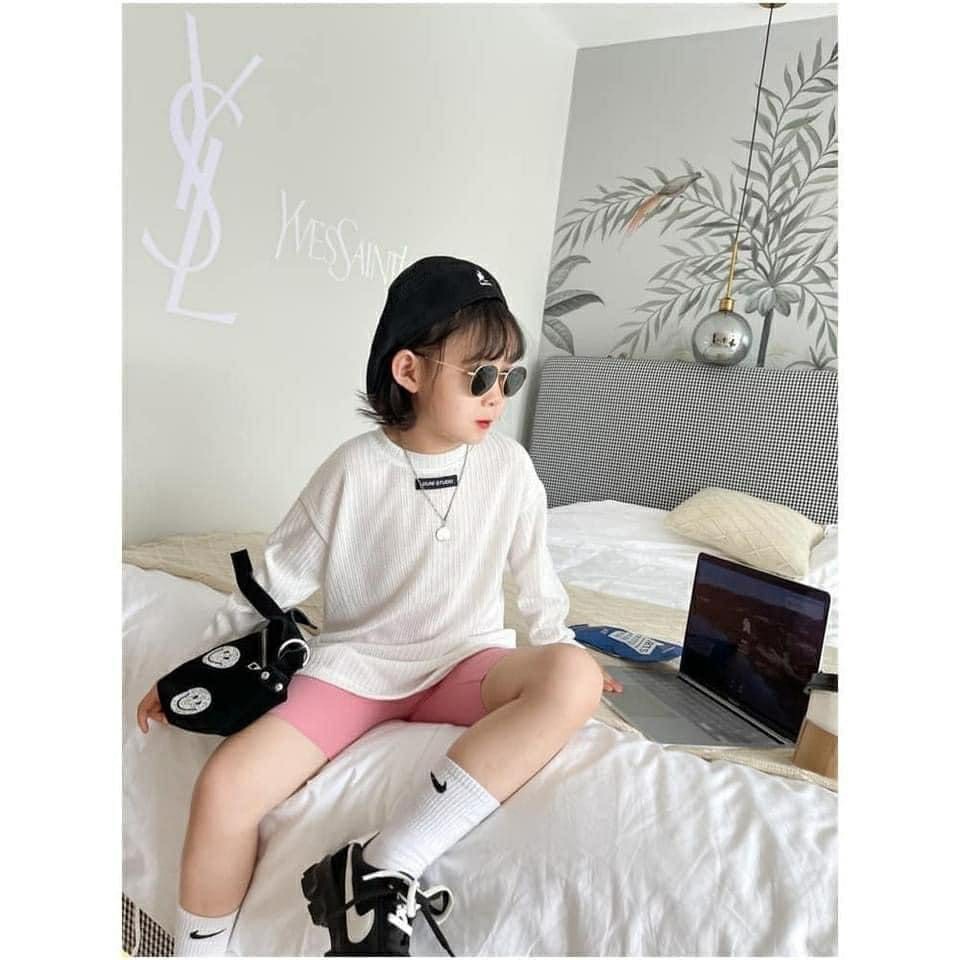 MẪU MỚI | QUẦN LEGGING ĐÙI CHẤT LEN TĂM DỄ THƯƠNG | CHO BÉ 8-18KG | VIDEO THẬT | SHOP BEECOW