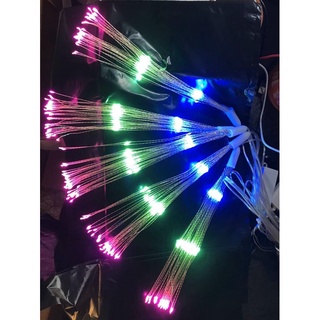 Bộ 5 Dây Đèn Led 600 Bóng Hình Pháo Hoa, Trang Trí Sân Vườn, Giáng Sinh Độc Đáo