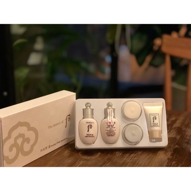 Set whoo trắng mini 5 sản phẩm