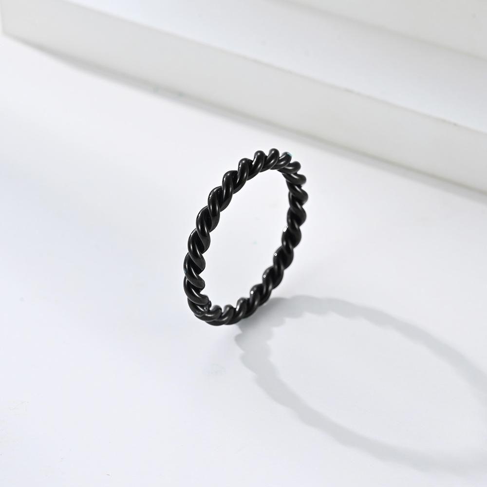 BSUNS Nhẫn Xoắn Ốc Phong Cách Boho Cổ Điển Thời Trang
