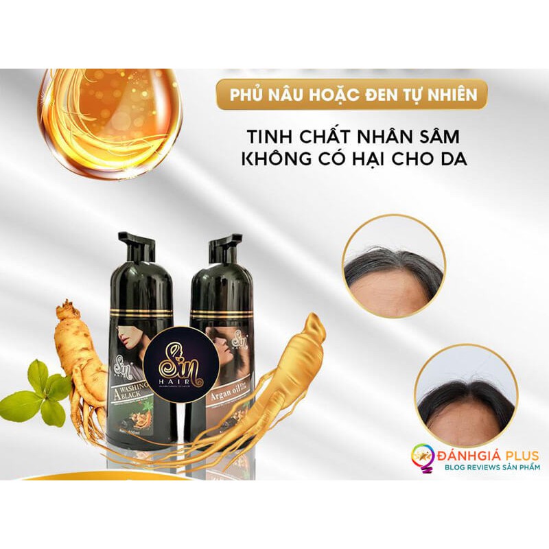 Dầu Gội Phủ Bạc SinHair công nghệ Nhật Bản