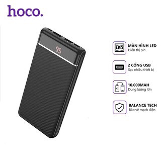 Sạc dự phòng hoco J59 10.000 mAh chính hãng (Bh 1 năm)