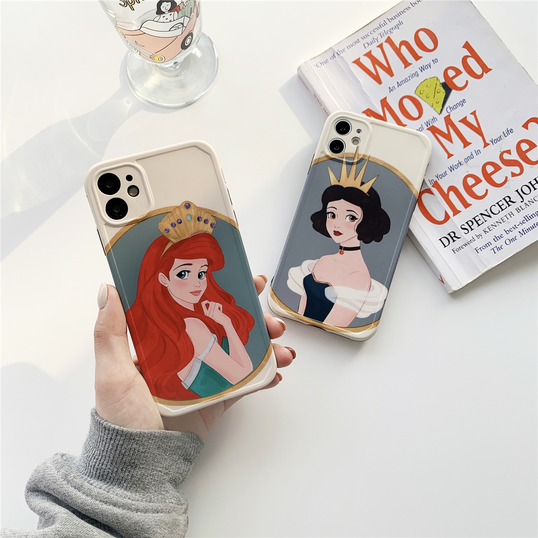 Ốp lưng điện thoại nhựa mềm hình hoạt hình dành cho iPhone12 mini 11 PRO MAX 7/8plus SE2020 X/XS XR XSMAX | BigBuy360 - bigbuy360.vn