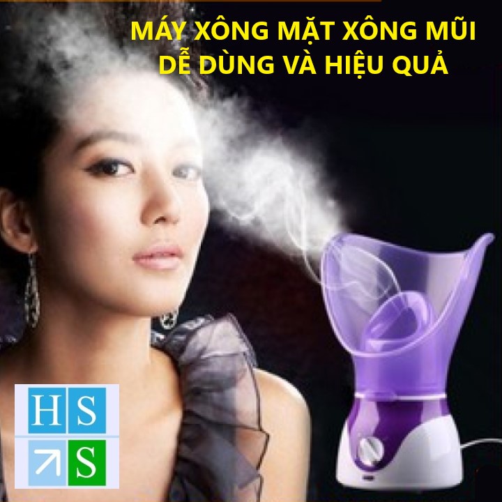 MÁY XÔNG MẶT hơi nước NTFS 618 xông xoang mũi giải cảm cúm nhiều công dụng với khoang chứa 50ml - HS Shop Thủ Đức