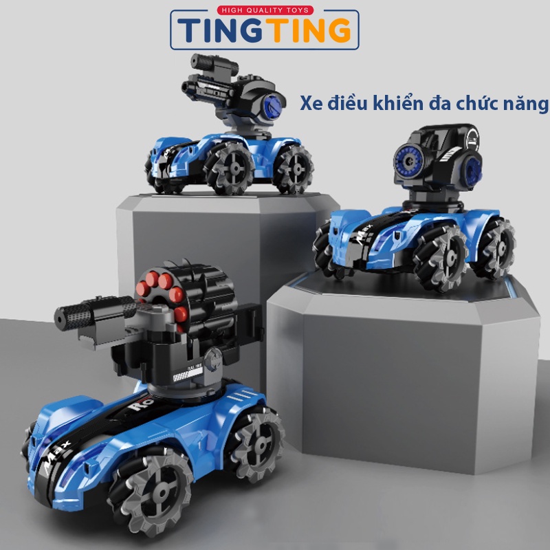 Đồ chơi siêu xe điều khiển từ xa thông minh bằng đèn chiếu sáng đa chức năng 3 trong 1