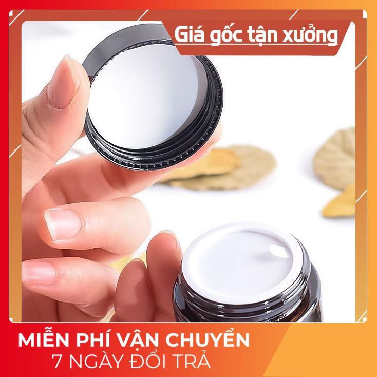 Hủ Chiết Kem Thủy Tinh Nâu 20g - chai lọ chiết mỹ phẩm