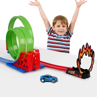 Hot Wheel 2 race track couplers for children