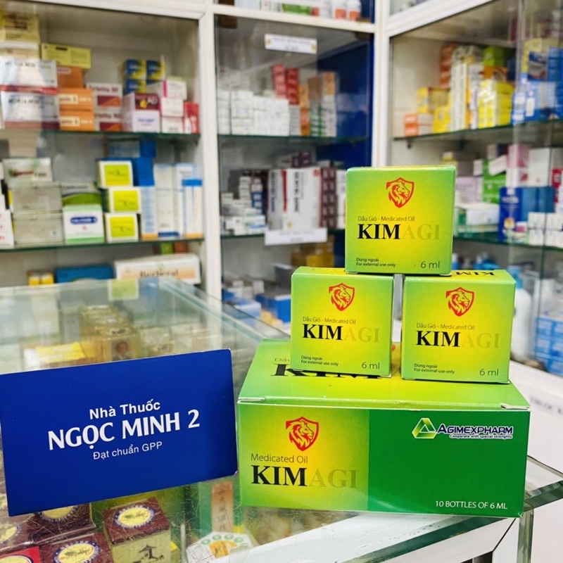 ✅ [Chính Hãng] Dầu gió Kimagi  ( chai 6ml ) KIMAGI Dầu Gió