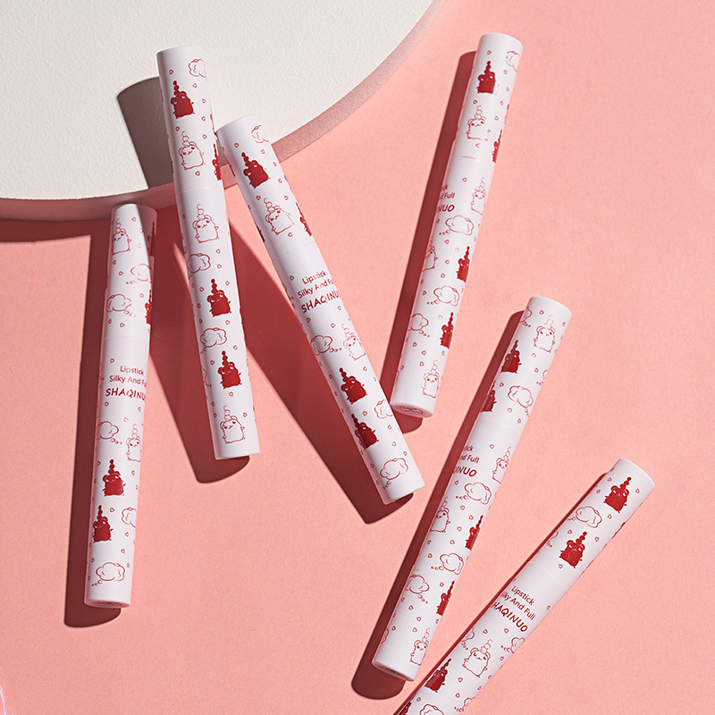 (Hàng Mới Về) Son Kem Lì Mịn Mượt Như Nhung Thiết Kế Hình Gấu Dễ Thương | BigBuy360 - bigbuy360.vn