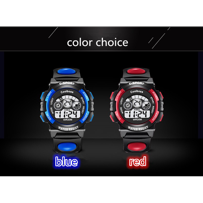 multi-function sports waterproof LED electronic children's watch | BigBuy360 - bigbuy360.vn
