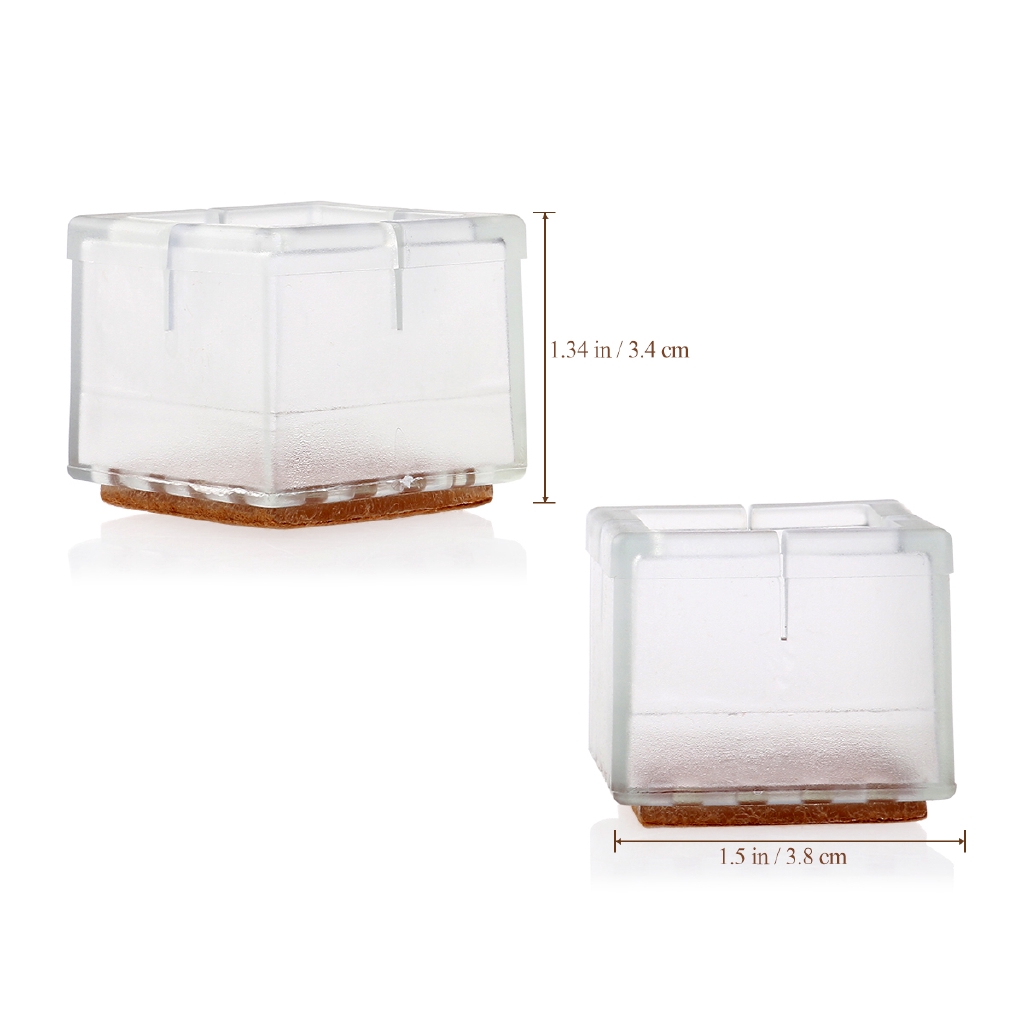 Set 8 Miếng Lót Chân Bàn Ghế Bằng Silicon