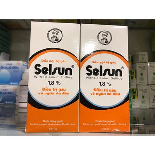 Dầu gội chống gàu Selsun 100ml- chính hãng