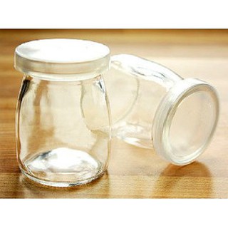Bộ lọ (hũ) sữa chua làm bằng thủy tinh (6-12 lọ) [Mishop]