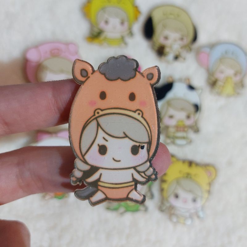 [HH5] Huy Hiệu Cài Balo, Pin Cài Túi Xách, Quần Áo Cartoon Badge Cute Nhật Bản