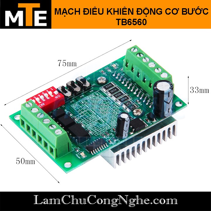 Module điều khiển động cơ bước TB6560