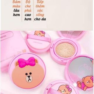 Phấn nước Missha Glow Tension Line Friends Edition 2