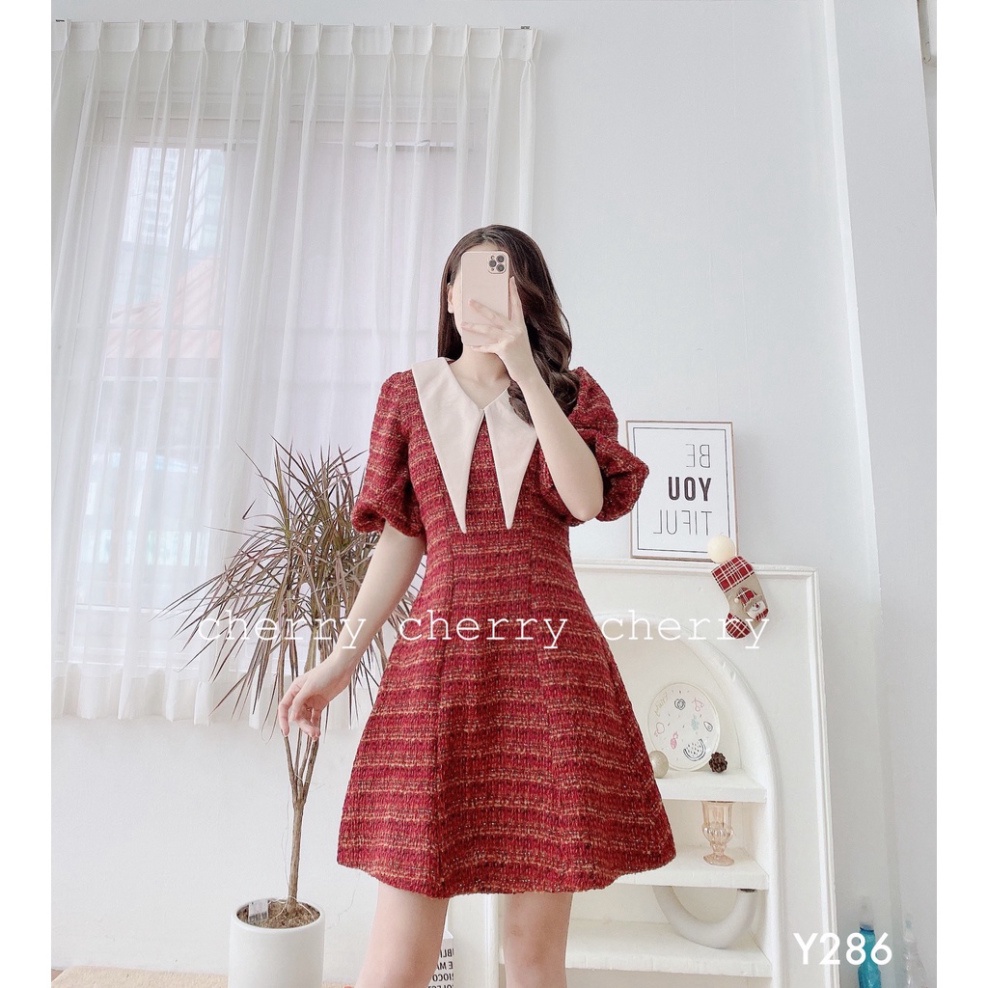 Váy Dạ Tweed Y286