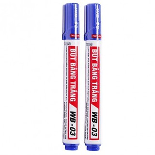Vỉ 2 Bút Lông Bảng Thiên Long WB-03 - TL