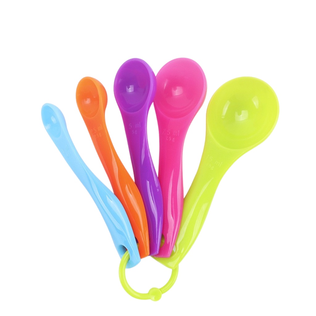 Set 5 thìa đong bằng nhưa