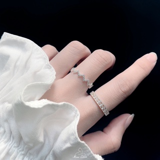 [DEAL SỐC] Nhẫn bạc nữ Miuu Silver đính đá Galix Ring