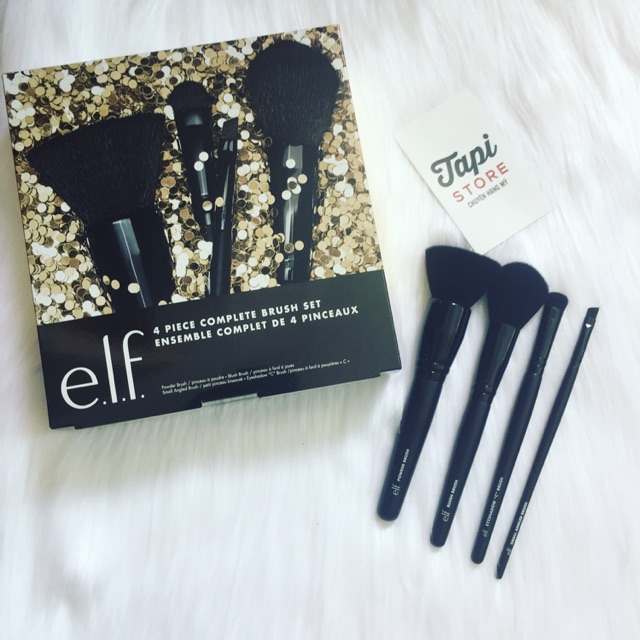 Set cọ Elf 4 Piece Complete Brush Set