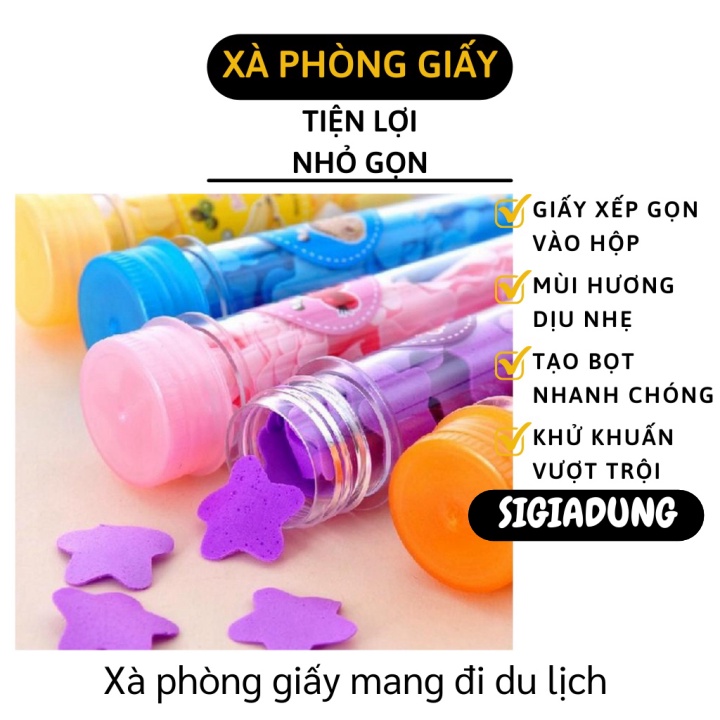 GIÁ SỈ Xà phòng giấy, xà phòng dùng để rửa tay với hương dịu nhẹ và tinh chất khử vi khuẩn 6647