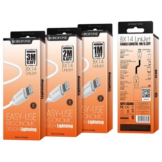 CÁP SẠC LIGHTNING BOROFONE BX14