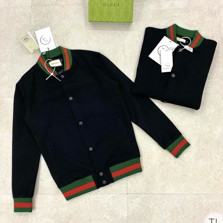 ✒Áo khoác 💞 𝐅𝐑𝐄𝐄𝐒𝐇𝐈𝐏 Bomber Gucci, Nỉ Nam siêu đẹp