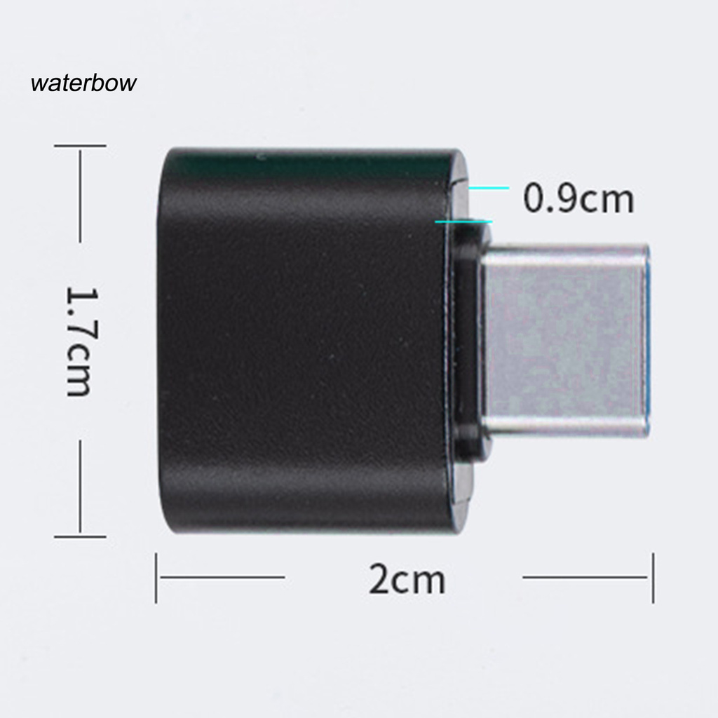 ww Charger Adapter Charging Data Transmission Mini Type-c to USB Female Converter for Mobile Phone