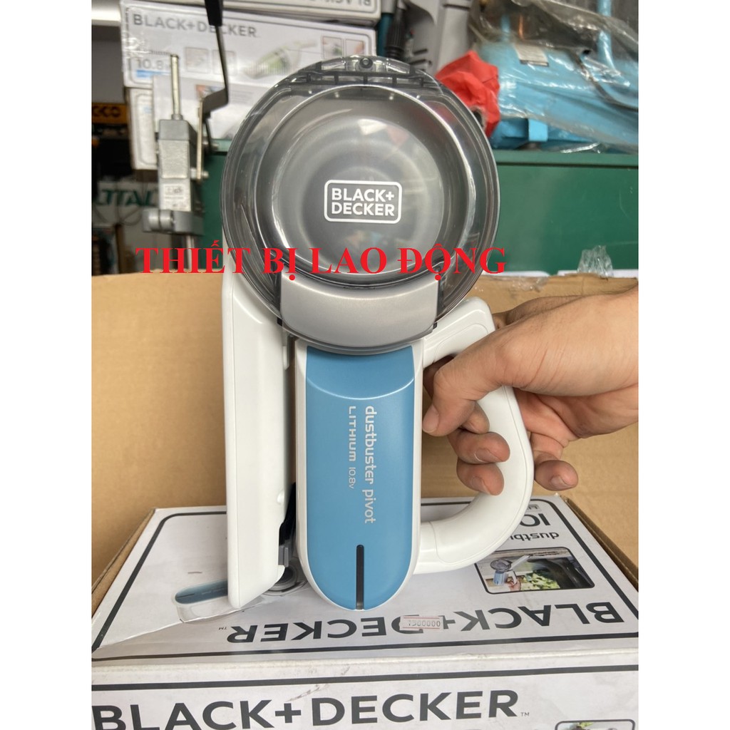 Máy hút bụi cầm tay dùng pin 10.8V Black &amp; Decker PV1020L