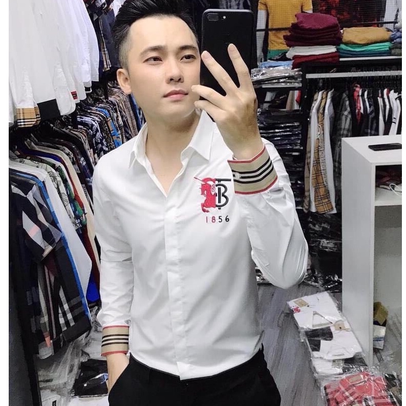 Áo sơ mi nam dài tay in nhiệt 3D mới hot nhất ❤
