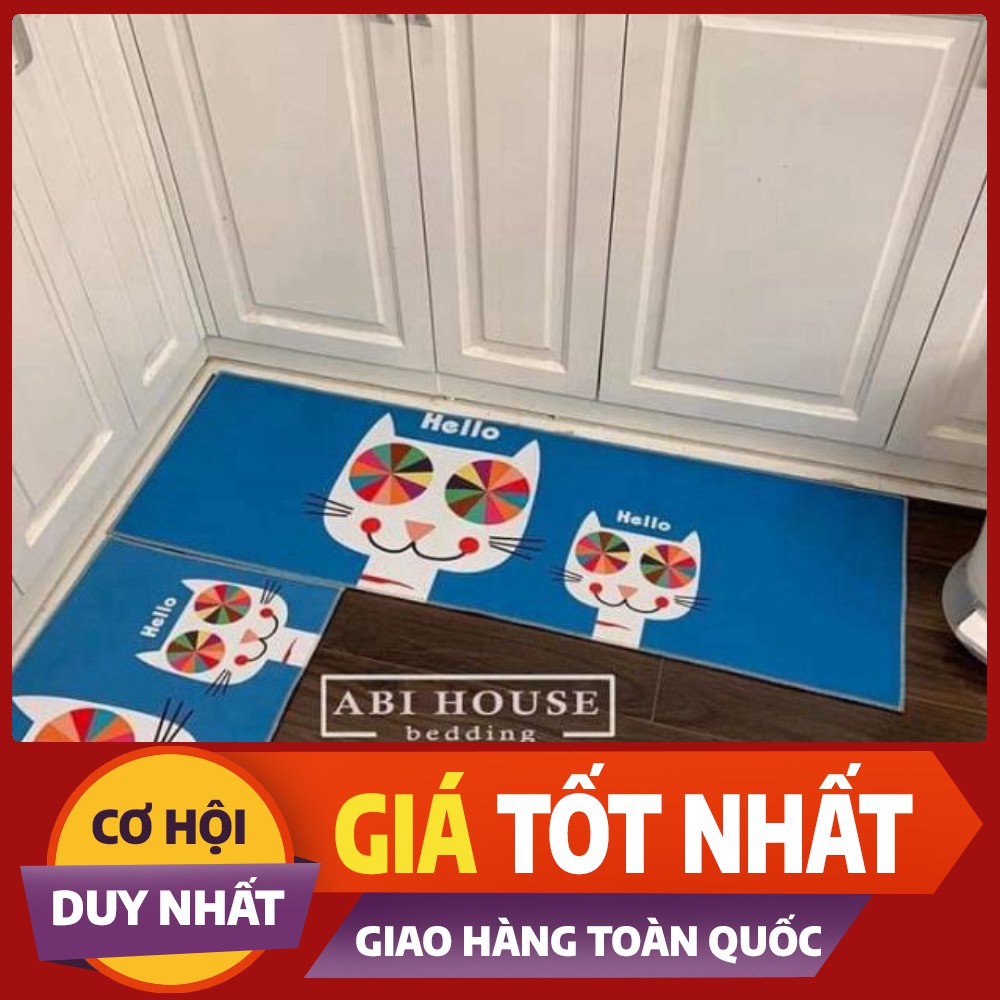 Bộ thảm bếp trang trí các mẫu mới nhất loại đẹp