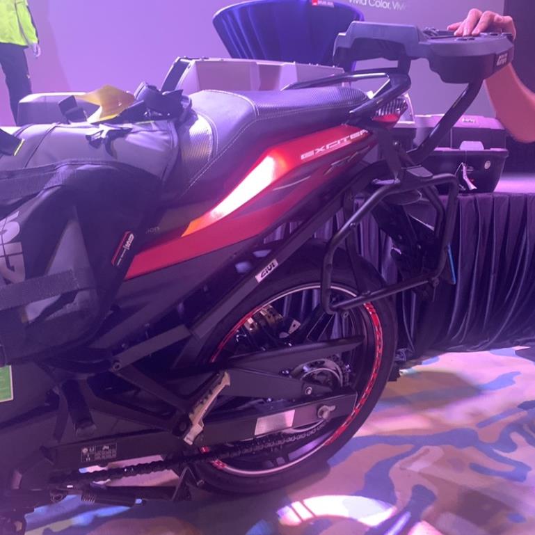 Baga sau HRX Exciter 155 Givi chính hãng, baga Ex 155 - bảo hành 12  tháng