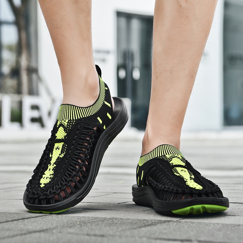 Xăng đan Đan Lát Trọng Lượng Nhẹ Thời Trang Đi Biển Cho Nam Size 39-46