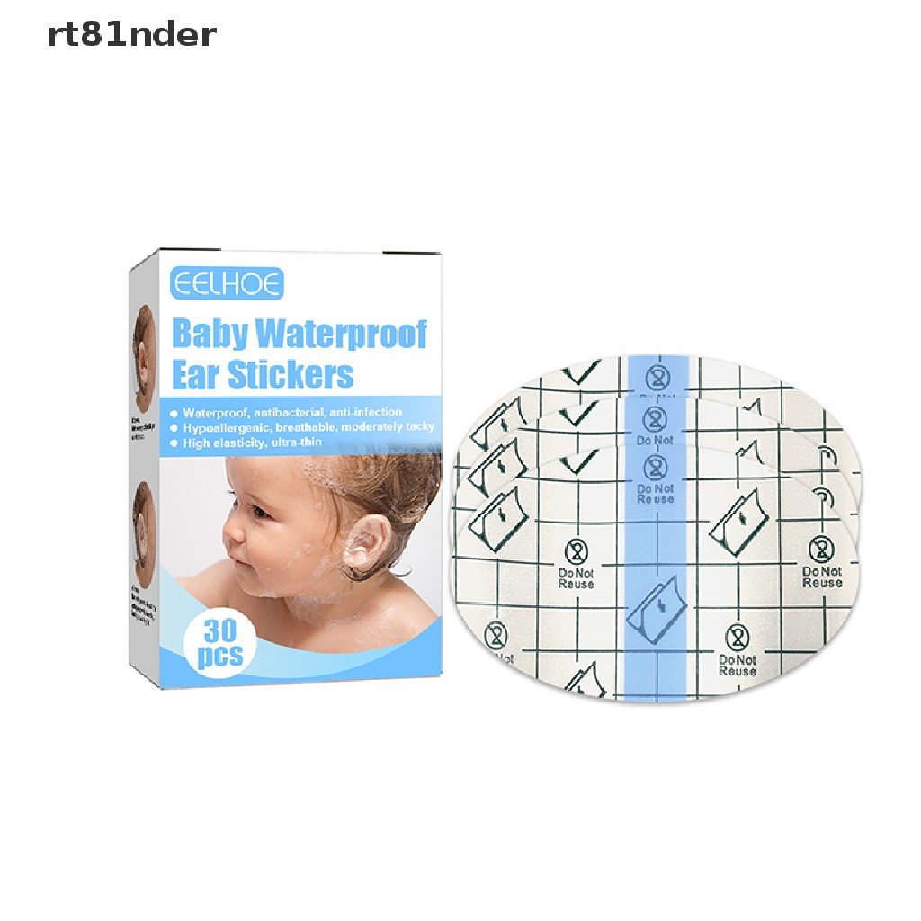 [Hàng mới về] Set 30 miếng dán tai chống thấm nước an toàn cho bé khi đi bơi