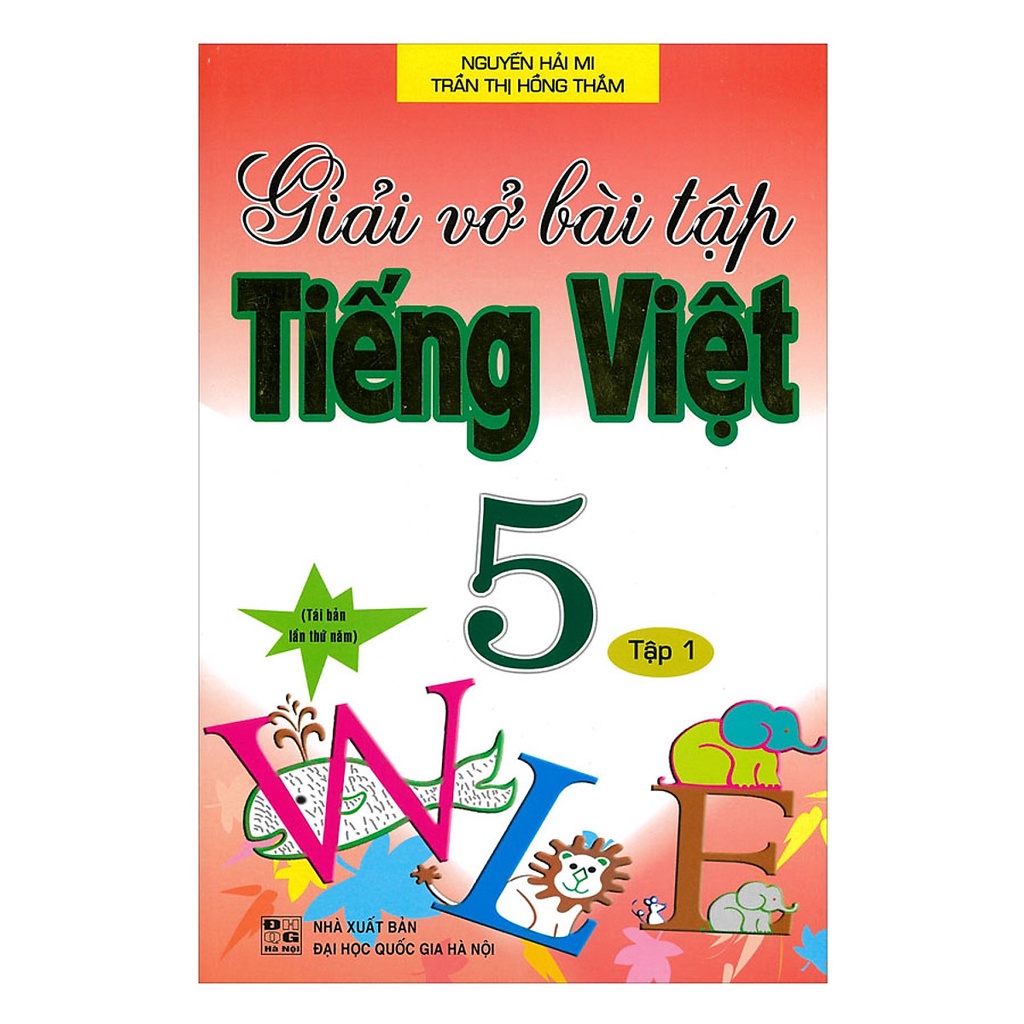 Sách - Giải Vở Bài Tập Tiếng Việt 5 - Tập 1