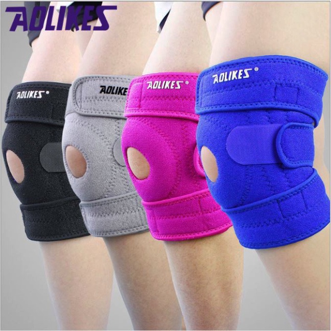 Băng Bảo Vệ Đầu Gối silicone  chống trượt Aolikes chính hãng AL 7912
