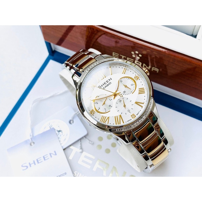 Đồng hồ nữ ⌚️ Casio Sheen SHE-3058SG-7A