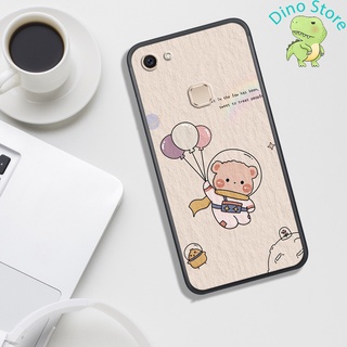 Ốp lưng vivo v7/v7 plus, in hình phi hành gia dễ thương, độc lạ, ngộ nghĩnh