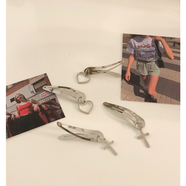 Kẹp Tóc Bb 2021 Phong Cách Hàn Quốc Ngọt Ngào Mới Cho Nữ