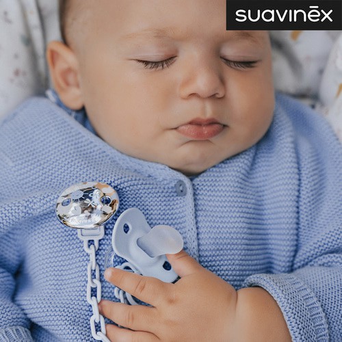 Bộ 2 ti giả cho bé 0-6 tháng Memories Suavinex