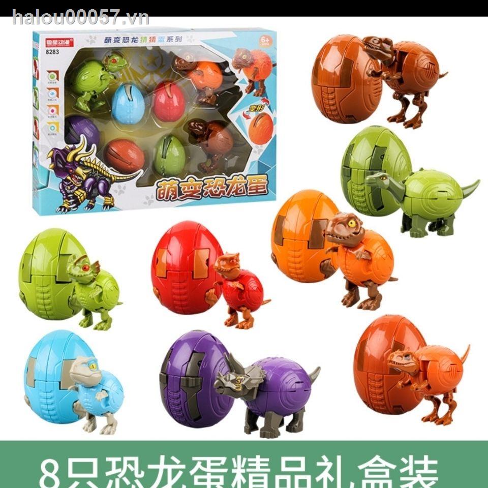 Bộ 6 quả trứng khủng long biến hình độc đáo cho bé trai