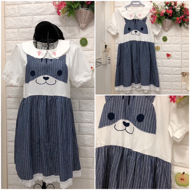 Đầm Lolita Mori girl phong cách Nhật Bản new 99%