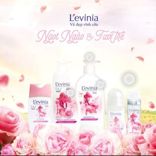 Lăn khử mùi trắng da ngọc trai L'evinia 50g