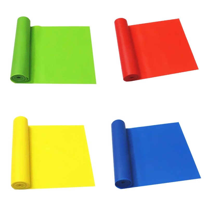 Dây kháng lực bằng latex co giãn dài 2m dùng để tập luyện yoga/thể hình