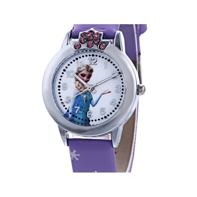 Chính hãng Đồng Hồ Trẻ Em Elsa Anna TE001 Trắng hàng chất lượng cao cấp | BigBuy360 - bigbuy360.vn