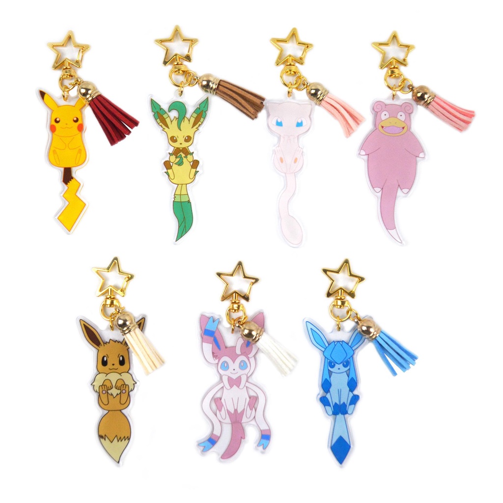 Móc Chìa Khóa Bằng Acrylic Hình Pokemon Ranking of Kings Thời Trang